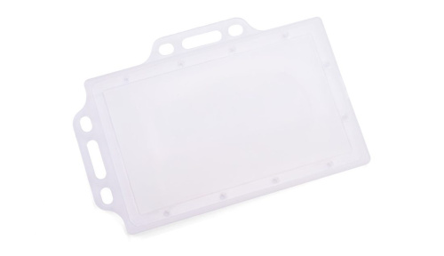 Jäik horisontaalne plastist ID-kaardihoidja (12.12) – Ted Gifted