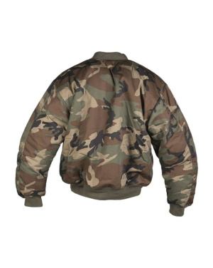 JAV Ma1® piloto striukė „Woodland“ – Mil-Tec (2)