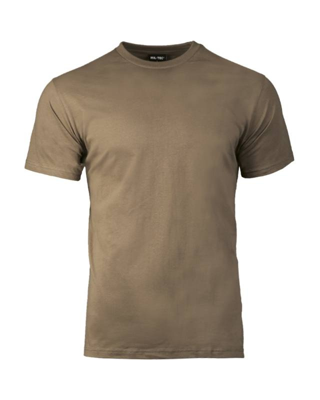 JAV stiliaus medvilniniai marškinėliai, Coyote / Ruda – Mil-Tec (1)