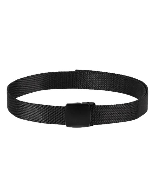 Kelnių diržas su greito atlaisvinimo elastine juostele, 38 mm, juodas – Mil-Tec (1)