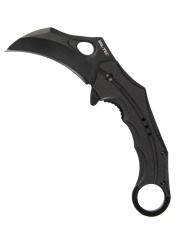 Vienarankis peilis G10 Karambit Black