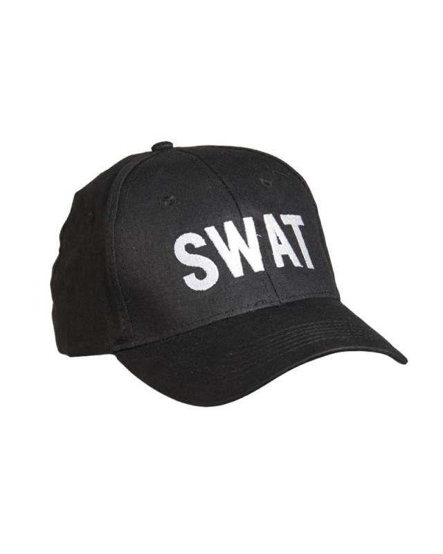 Beisbolo kepuraitė su juoda „swat“ funkcija – Mil-Tec (1)