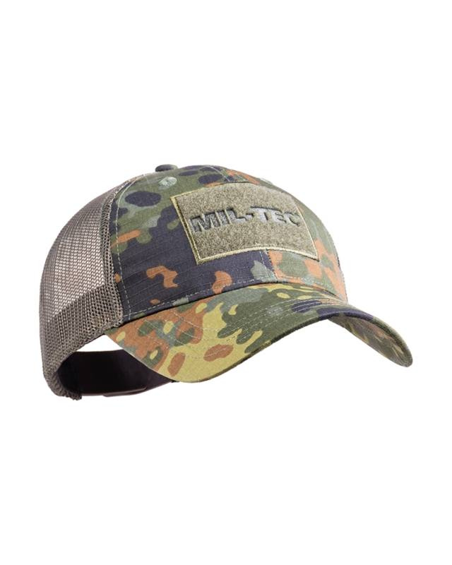Beisbolo kepuraitė su sunkvežimio logotipu Flecktarn – Mil-Tec (1)