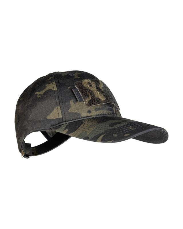Nauja taktinė beisbolo kepuraitė „Multicam®“ juoda – Mil-Tec (1)
