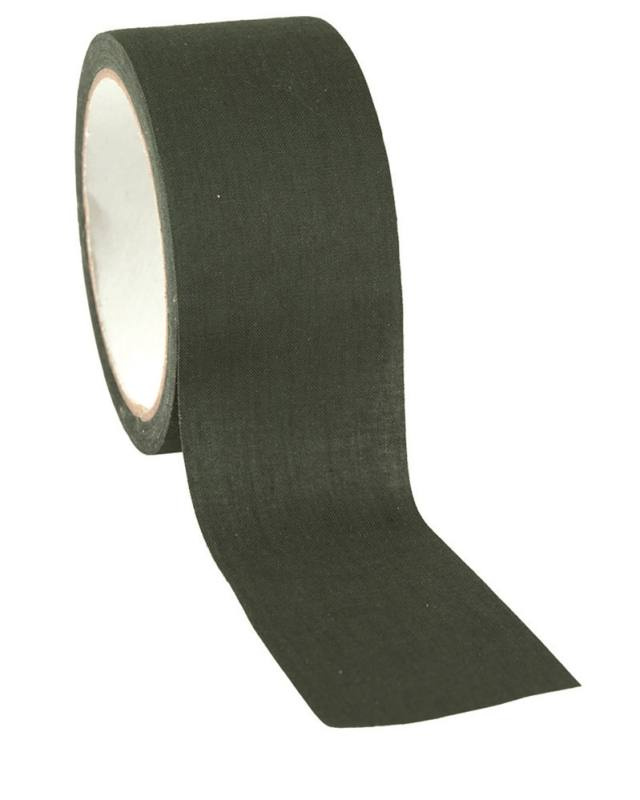 Lipni juosta 50 mm (10 m) alyvuogių žalia – Mil-Tec