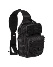 Vieno dirželio „Assault“ kuprinė, maža, juoda