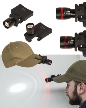 LED dangtelio šviestuvas su priartinimu ir Cree – Mil-Tec (2)