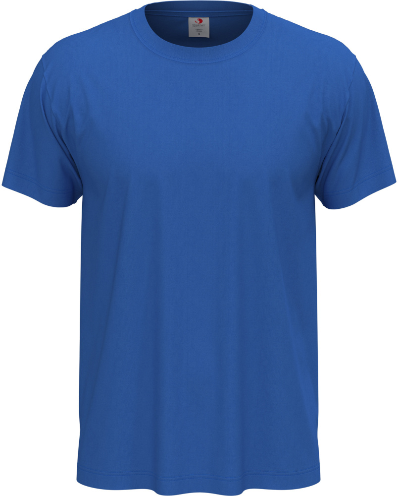 Marškinėliai unisex, 155 g/m2, S dydis, mėlyna, gaminio vaizdas