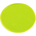 RFX™ S-09 mažas PVC atšvaito lipdukas – apskritimas, neoninė geltona