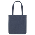 Stanley/Stella Tote Bag krepšys iš perdirbtos medvilnės, 300 g/m², tamsiai mėlyna