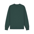 Stanley/Stella Changer 2.0 unisex džemperis su apvalia iškirpte, 350 g/m², tamsiai žalia (Glazed Green)