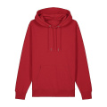Stanley/Stella Cruiser 2.0 unisex džemperis su gobtuvu, 350 g/m², raudona