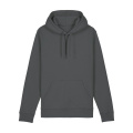 Stanley/Stella Drummer 2.0 unisex džemperis su gobtuvu, 280 g/m², antracito pilka