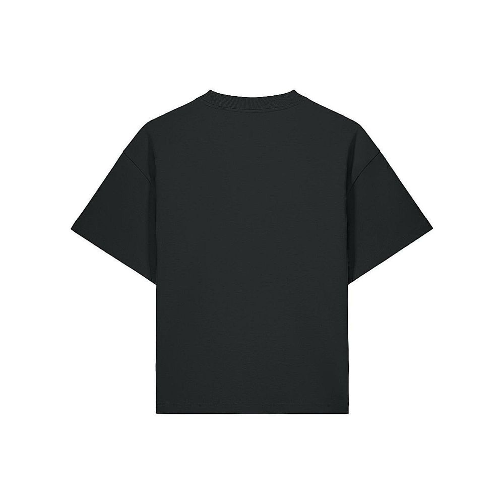 Stanley/Stella Hazener unisex marškinėliai iš storo interloko, 370 g/m² - juoda, XXS (1)