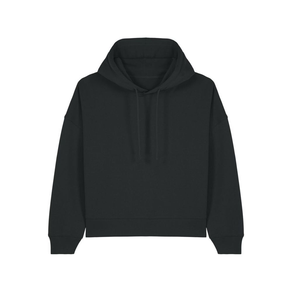 Stanley/Stella Stella Nora moteriškas džemperis su gobtuvu, 300 g/m² - juoda, XS (1)