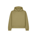 Stanley/Stella Voicer unisex džemperis su gobtuvu, 400 g/m², alyvuogių (Faded Olive)