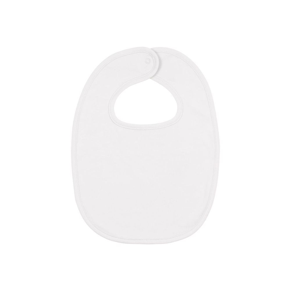 Stanley/Stella Baby Bib seilinukas kūdikiams, 210 g/m² – balta