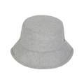 Stanley/Stella Bucket Hat drobės skrybėlė, 300 g/m², pilka melanžinė