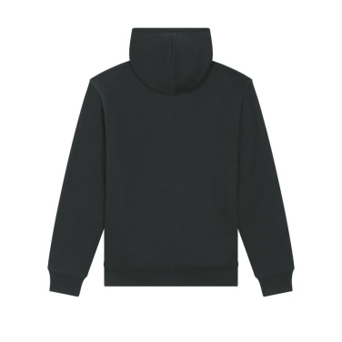 Stanley/Stella Hygger Sherpa unisex džemperis su gobtuvu ir užtrauktuku, 300 g/m² – juoda, XXS (2)