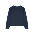 Stanley/Stella Stella Muser Long Sleeve marškinėliai ilgomis rankovėmis moterims, 180 g/m², tamsiai mėlyna