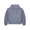 Stanley/Stella Stella Nora Vintage džemperis su gobtuvu moterims, melsvai pilka (Blue Grey)