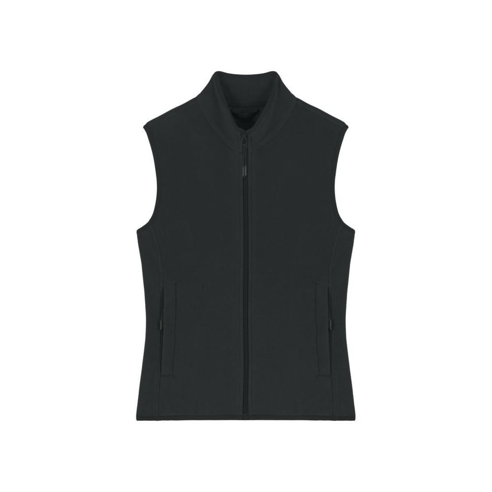 Stanley/Stella Stella Quester flisinė liemenė moterims, 300 g/m² – juoda, XS (1)