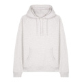 Stanley/Stella Striker unisex džemperis su gobtuvu, 400 g/m², šviesiai pilka (Cool Heather Grey)