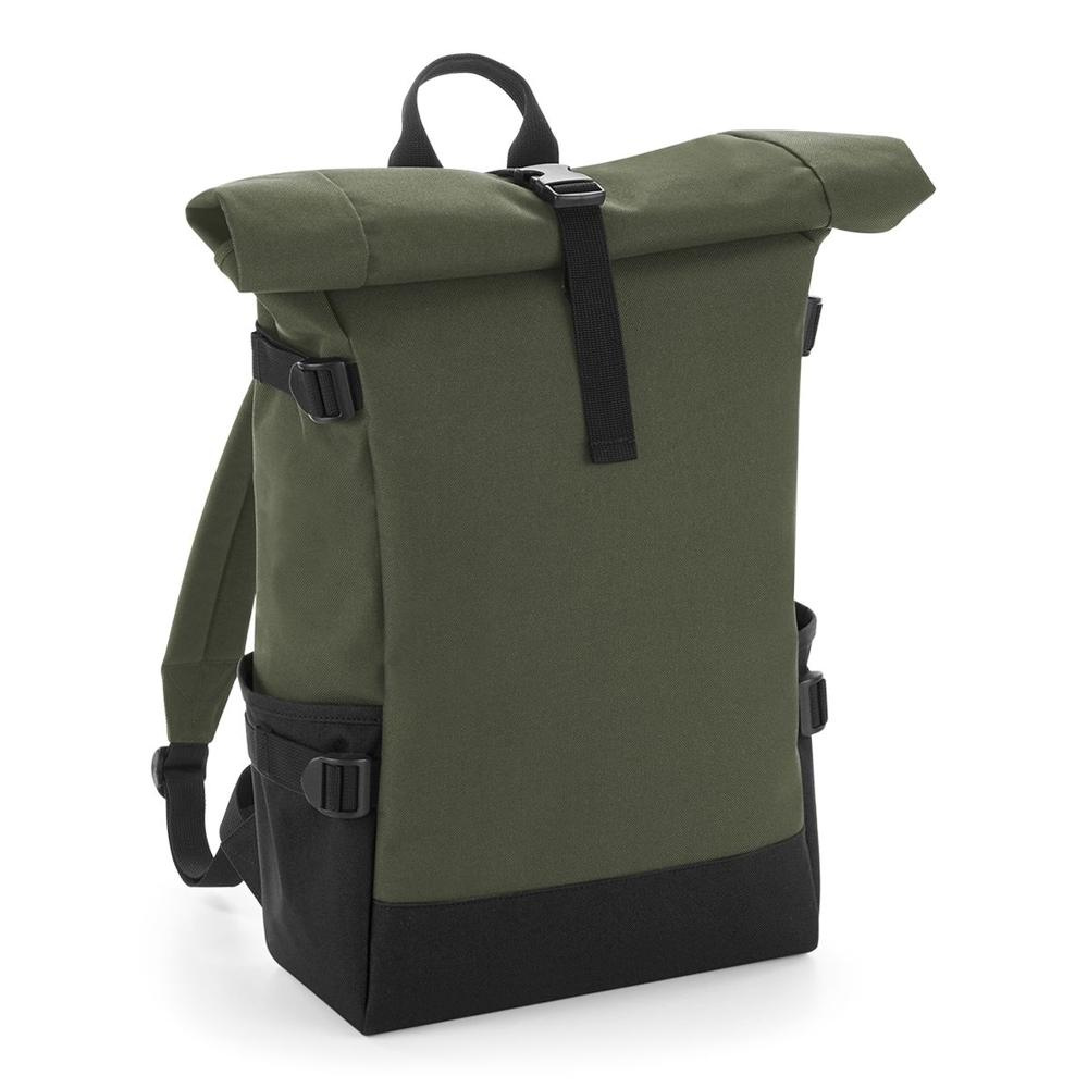 BagBase BG858 kuprinė - alyvuogių žalia (Olive Green) / juoda (1)