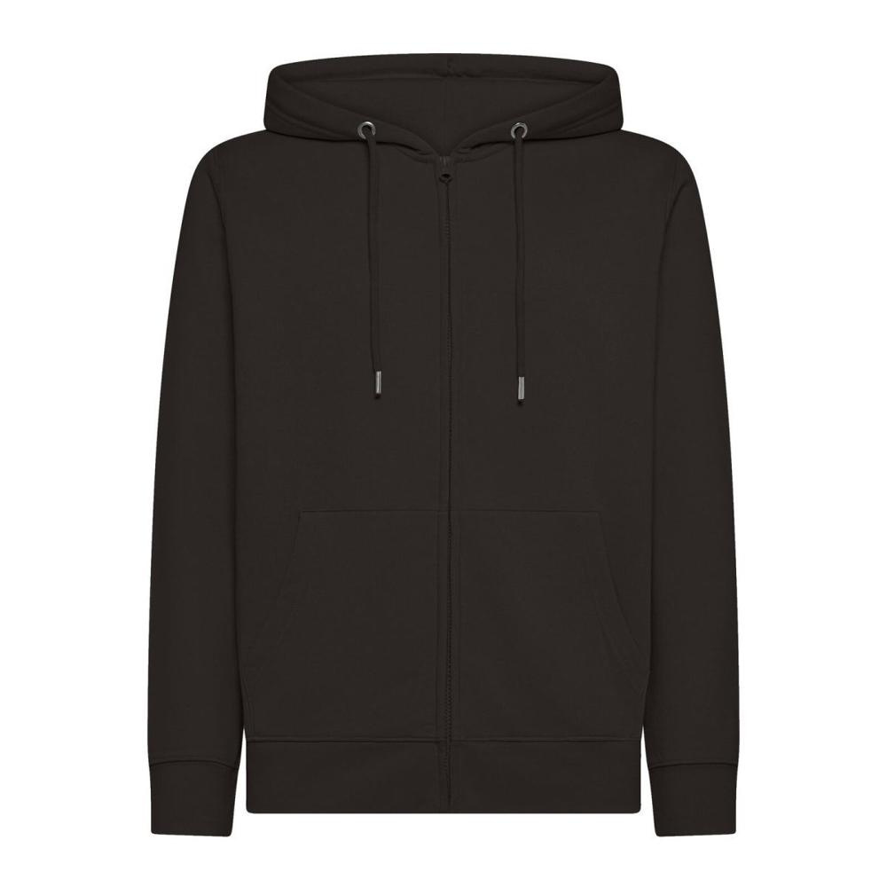 Black Spider BS343 unisex džemperis su gobtuvu ir užtrauktuku, 280 g/m² - juoda, XS (1)
