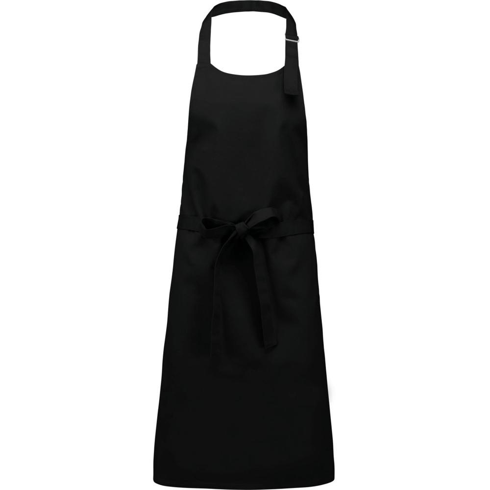 Kariban K895 prijuostė, 280 g/m² - juoda