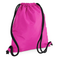 BagBase BG110 sportinis maišelis, fuksijos spalvos / juoda