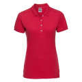 Russell 566F polo marškinėliai moterims, raudona (Classic Red)