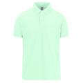 B&C PU424 polo marškinėliai, mėtinė (Blush Mint)