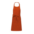 Kariban K890 prijuostė, 190 g/m², oranžinė (Burnt Orange)