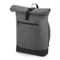 BagBase BG855 kuprinė, pilkas melanžas (Grey Marl) / juoda