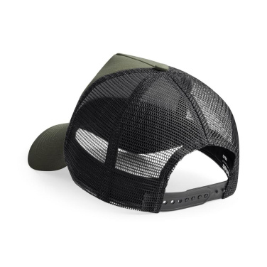 Beechfield B640 kepuraitė su tinkleliu - alyvuogių žalia (Olive Green) / juoda (2)