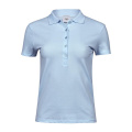 Tee Jays 145 polo marškinėliai moterims, šviesiai mėlyna
