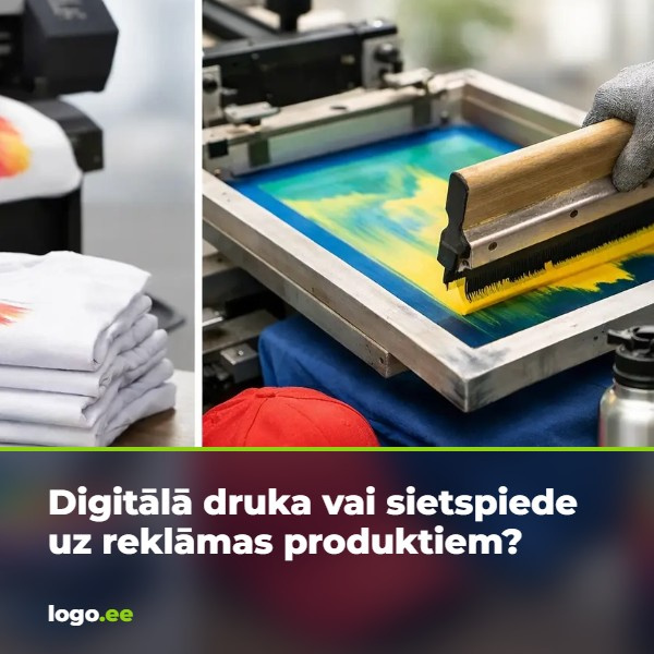 Digitālā druka vai sietspiede uz reklāmas produktiem?