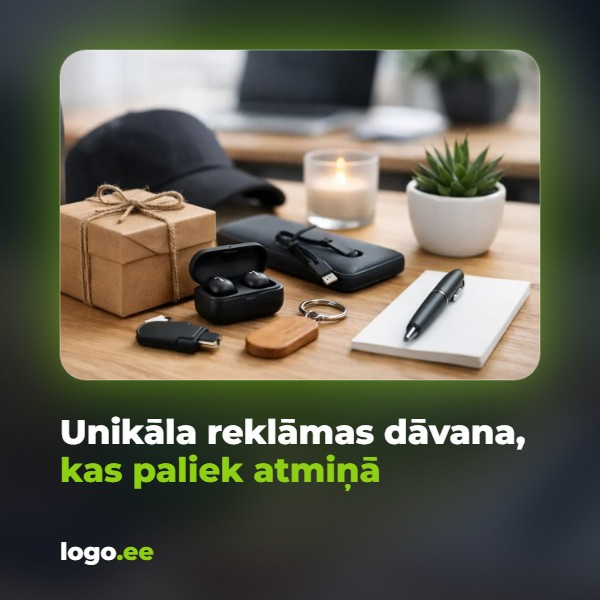 Unikāla reklāmas dāvana, kas paliek atmiņā