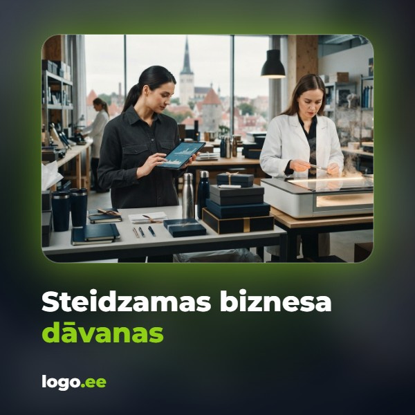 Steidzamas biznesa dāvanas: kvalitatīvas reklāmas dāvanas Tallinā