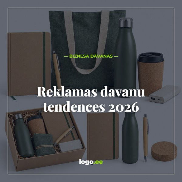 Reklāmas dāvanu tendences 2026: MI, gudra zīmološana un lietderība