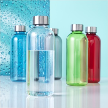 Spring 600 ml Tritan™ ūdens pudele, Caurspīdīgs melns – detaļas skats 3