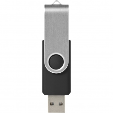 Logotrade biznesa dāvanas foto: Pagrieziet pamata 2 GB USB zibatmiņas disku