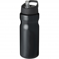 H2O Active® Base 650 ml sporta pudele ar snīpja vāku, Vienkrāsains melns
