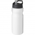 H2O Active® Base 650 ml sporta pudele ar snīpja vāku, Balts / vienkrāsains melns