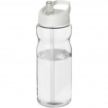 H2O Active® Base 650 ml sporta pudele ar snīpja vāku, Caurspīdīgs / Balts