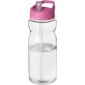 H2O Active® Base 650 ml sporta pudele ar snīpja vāku, Caurspīdīgs / Rozā