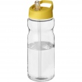 H2O Active® Base 650 ml sporta pudele ar snīpja vāku, Caurspīdīgs / Dzeltens