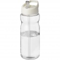 H2O Active® Base 650 ml sporta pudele ar snīpja vāku, Ziloņkaula krēms / Caurspīdīgs