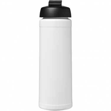 Baseline® Plus 750 ml sporta pudele ar atvāžamu vāku, Balts / pilnīgi melns – detaļas skats 3